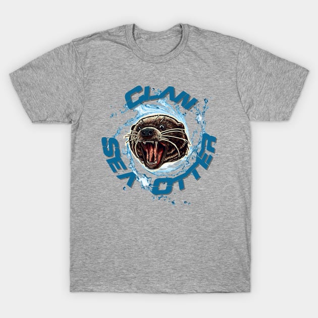 Offical Clan Sea Otter Merchandise T-Shirt by AgelessGames